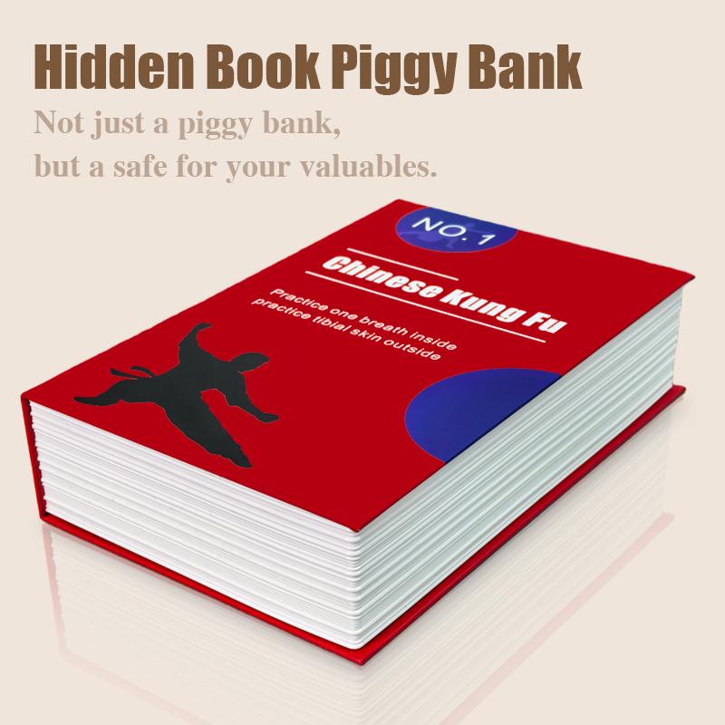 Home Office Dictionary - กล่องเก็บของลับแบบพกพา รูปทรงหนังสือ พร้อมรหัสล็อค ตู้เซฟโลหะสำหรับเก็บเงินสด เครื่องประดับ ของมีค่า
