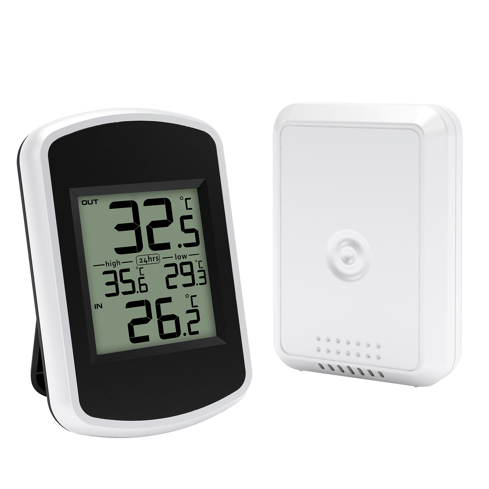 Home Office Updates - เทอร์โมมิเตอร์ดิจิตอลไร้สาย -40 ℃ ~60 ℃ Wide