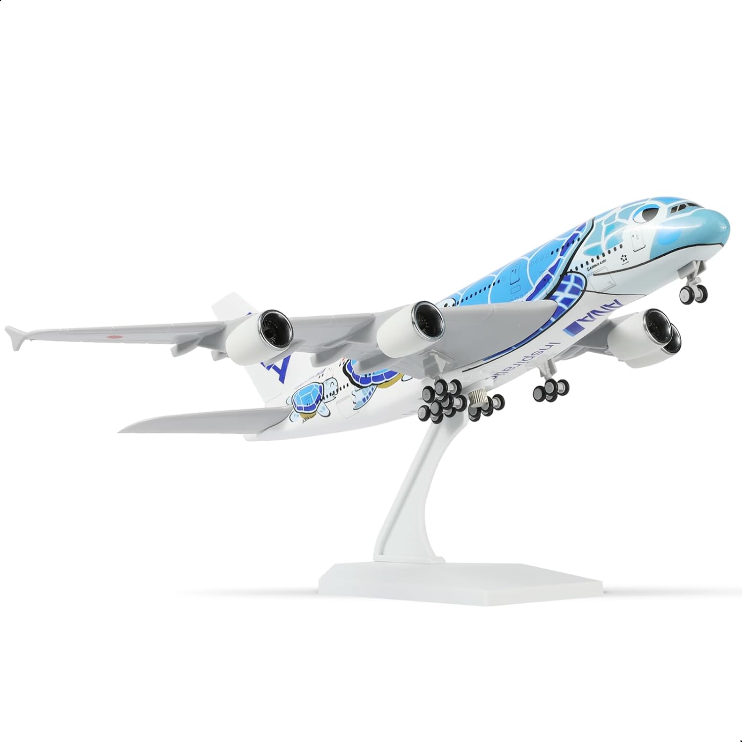 Home Office Pay - โมเดลเครื่องบินเรซิ่นไดแคสต์ ANA เทอร์เทิล A380 ขนาด 30
