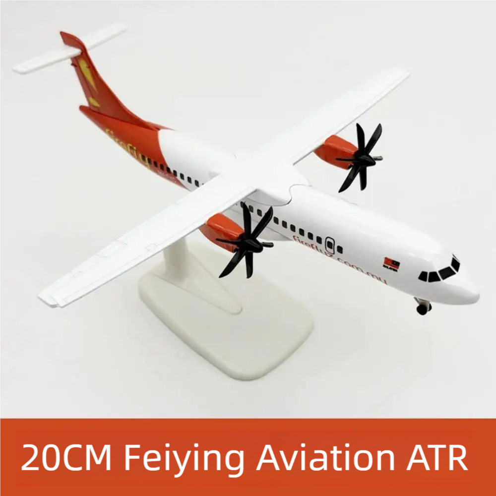 Home Office Pay - เครื่องบินจำลองไฟร์ฟลีฟ ATR Airlines ขนาด 20 ซม.