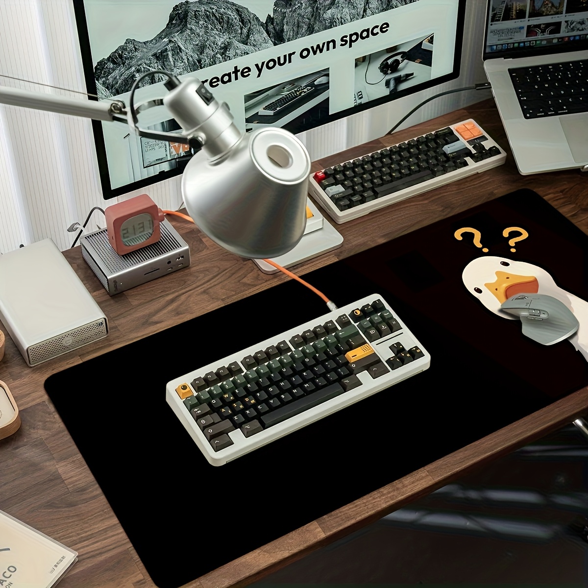 แผ่นรองเมาส์ขนาดใหญ่พิเศษลายเป - Home Office Questions บทวิจารณ์และราคา