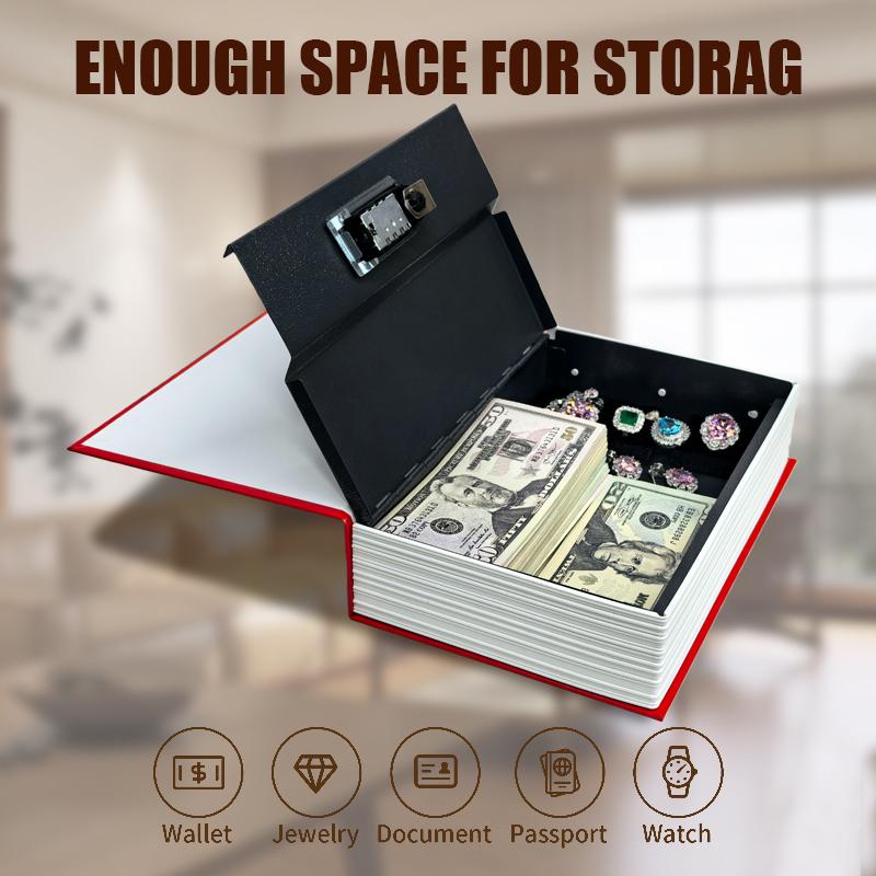 กล่องเก็บของลับแบบพกพา รูปทรงห - Home Office Dictionary บทวิจารณ์และราคา