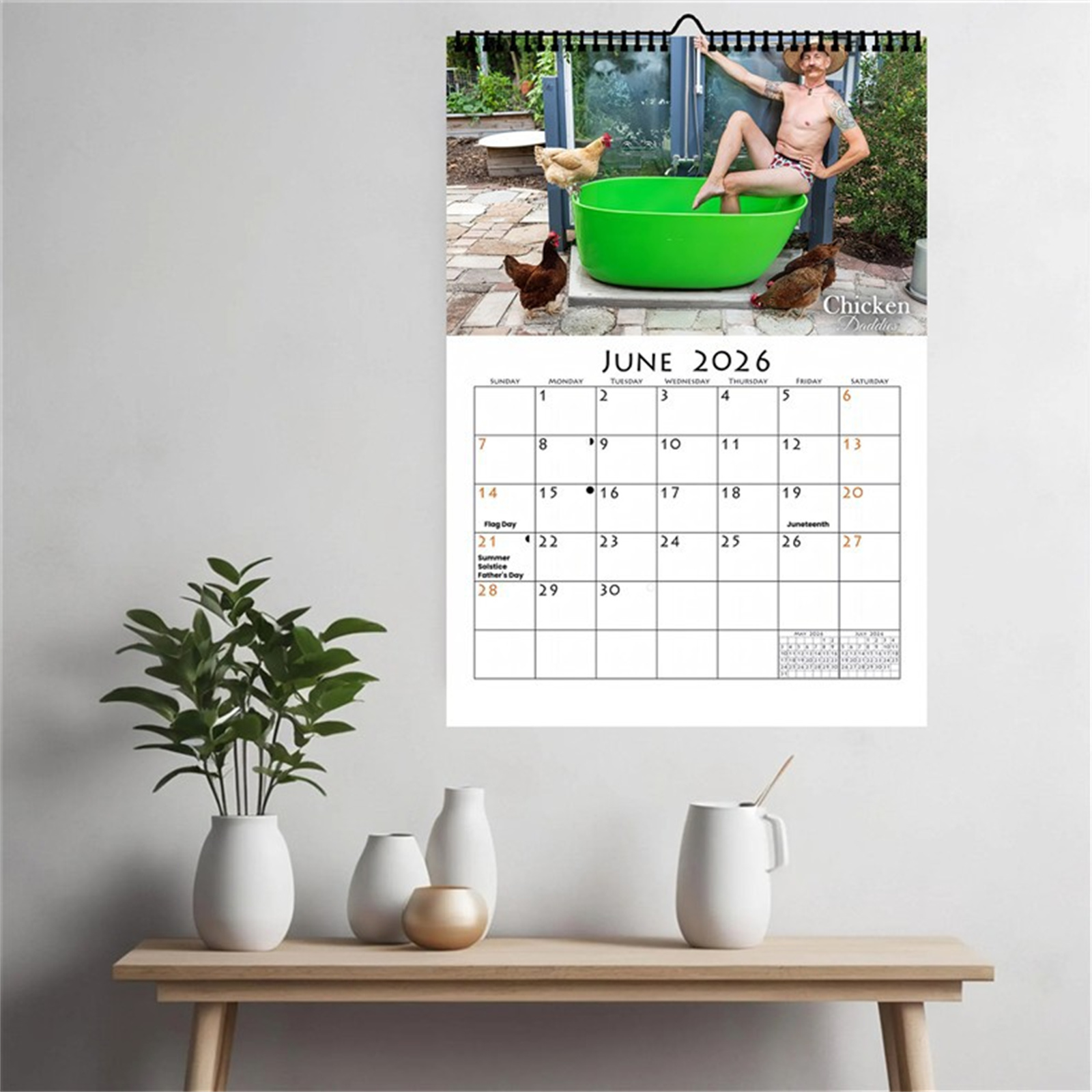 ปฏิทินติดผนังปี 2026 ลายไก่ตลก - Home Office Design บทวิจารณ์และราคา