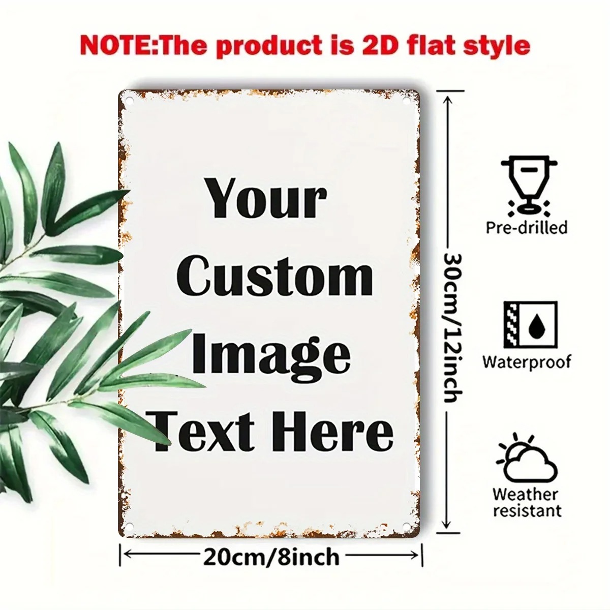 ป้ายโลหะสั่งทำพร้อมรูปภาพและข้ - Home Office Design บทวิจารณ์และราคา