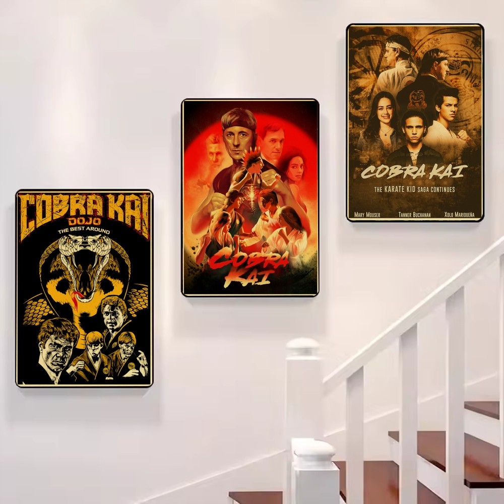 C-Cobra Kai Vintage Tv Series  - Home Office And Tv Room Ideas บทวิจารณ์และราคา