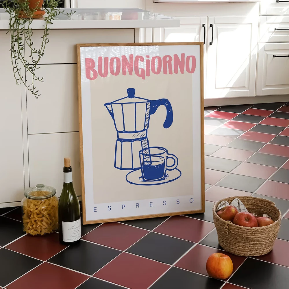โมเดิร์นกาแฟ Espresso Wall Art - Home Office Design บทวิจารณ์และราคา