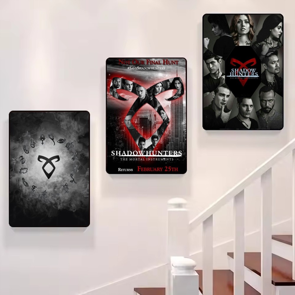1PC ทีวี S-Shadowhunters โปสเต - Home Office And Tv Room Ideas บทวิจารณ์และราคา