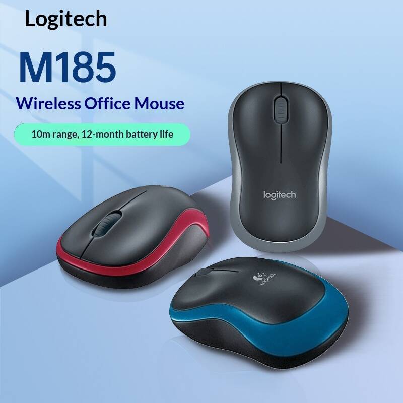 เมาส์ออปติคอลไร้สายโลจิเทค M18 - Home Office Pay บทวิจารณ์และราคา