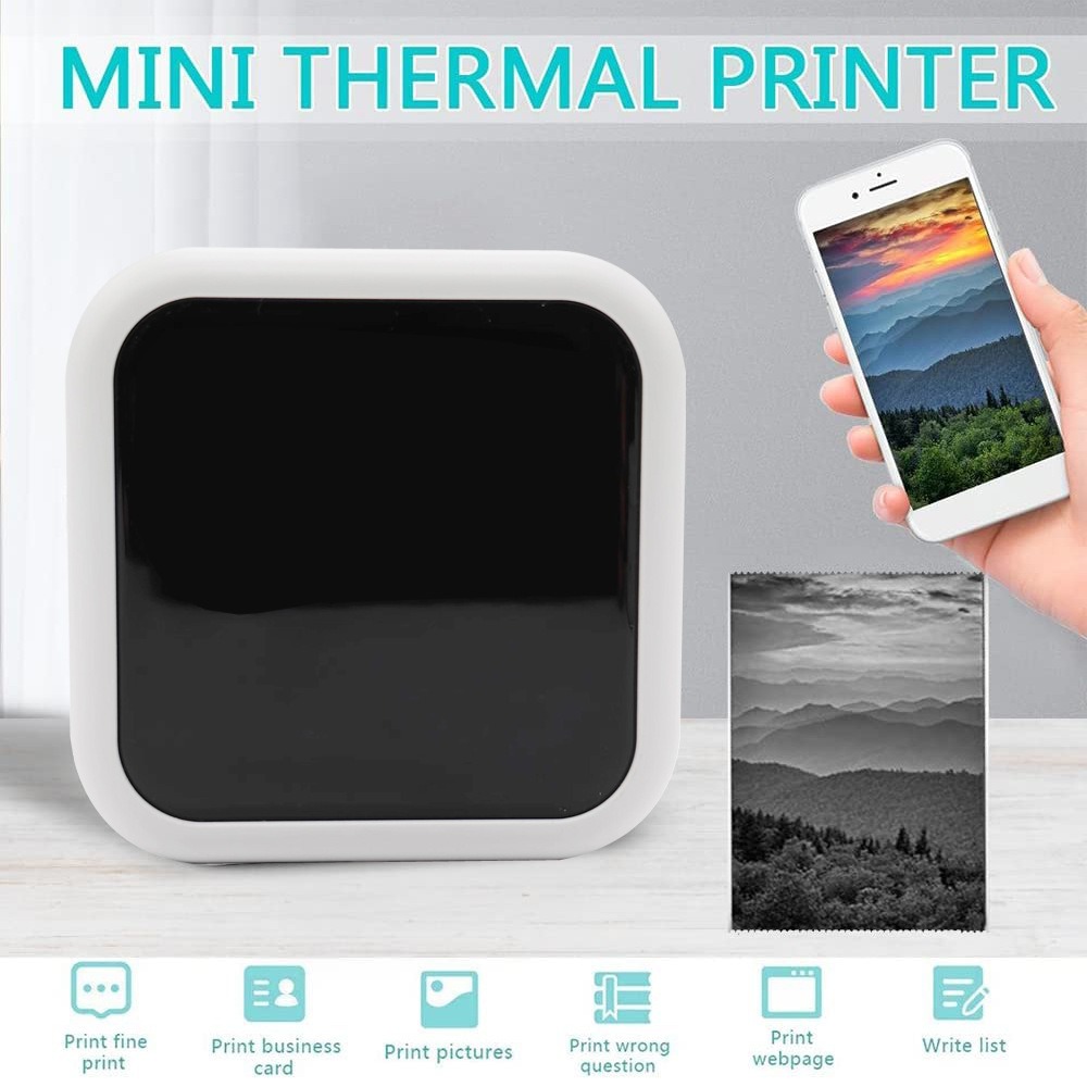 เครื่องพิมพ์ความร้อนบลูทูธขนาด - Home Office Questions บทวิจารณ์และราคา