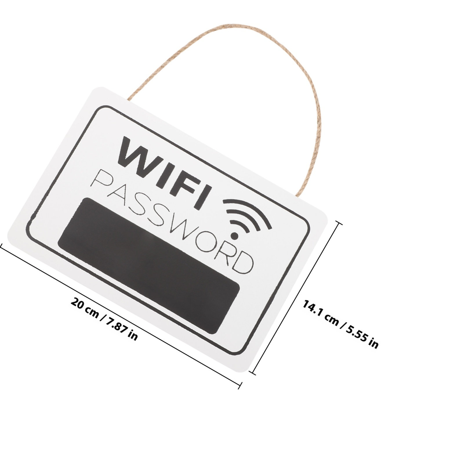 ป้ายรหัสผ่าน WiFi สำหรับตกแต่ง - Home Office Updates บทวิจารณ์และราคา