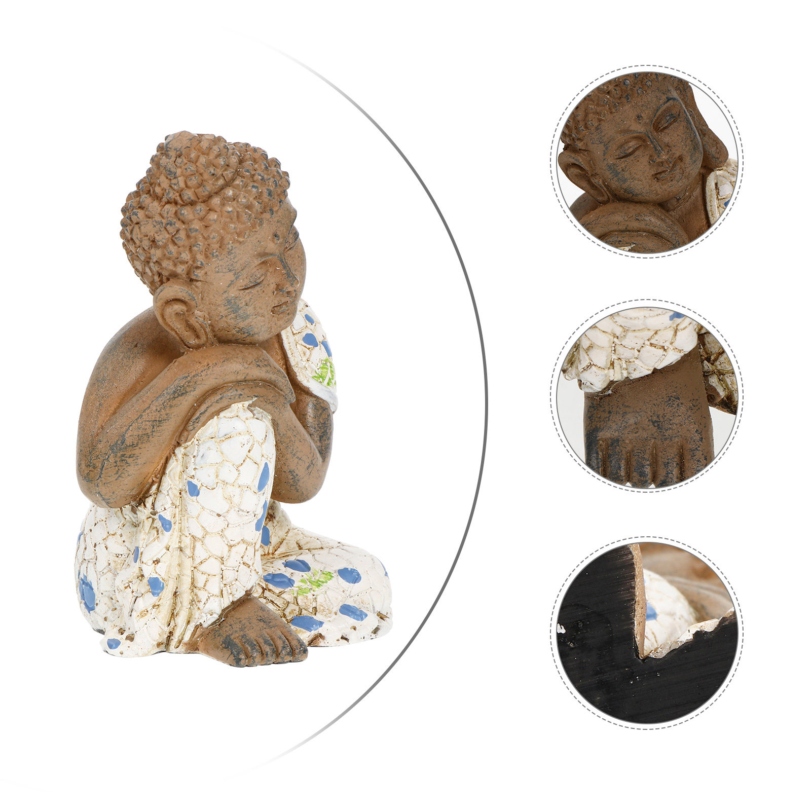 1 ชิ้น พระพุทธรูปนอนหลับ งานปร - Home Office Design บทวิจารณ์และราคา