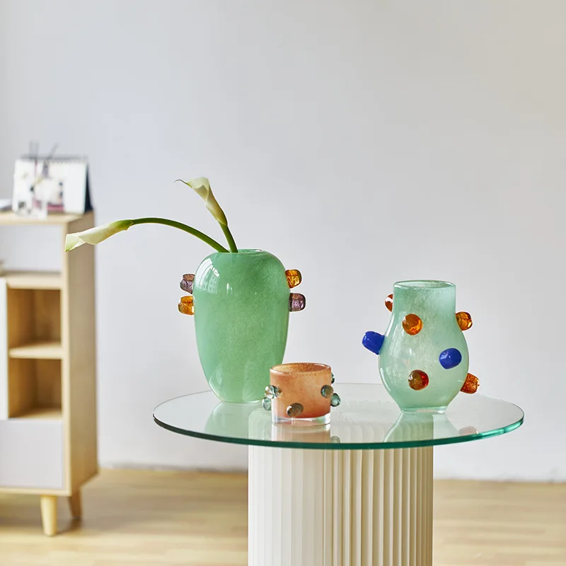 แจกันแก้วลูกปัดกลมสีสันสดใส, ก - Home Office Form บทวิจารณ์และราคา