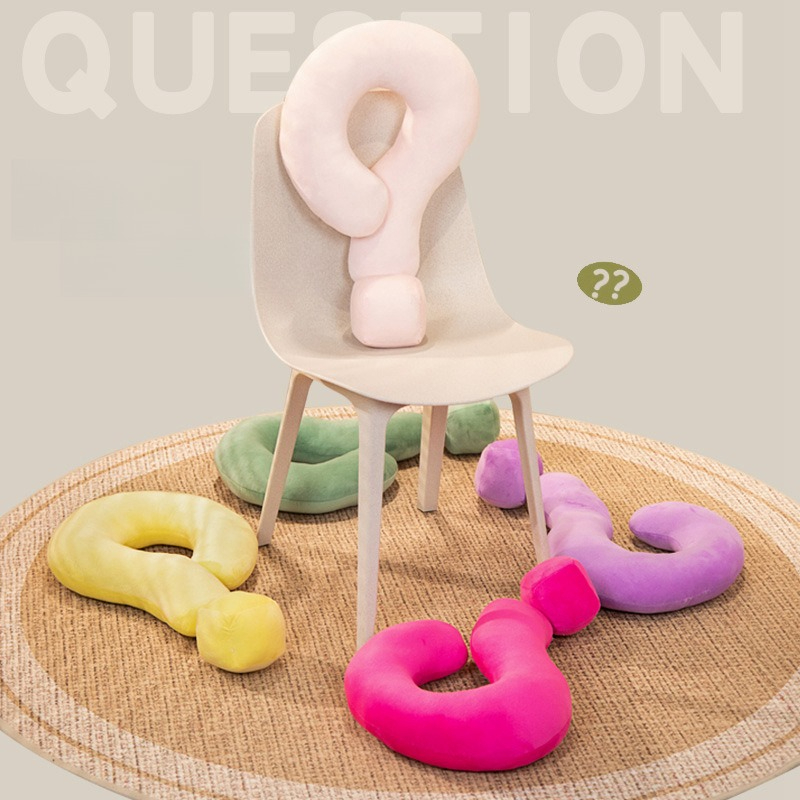 หมอนรองคอรูปทรงเรขาคณิตสร้างสร - Home Office Questions บทวิจารณ์และราคา